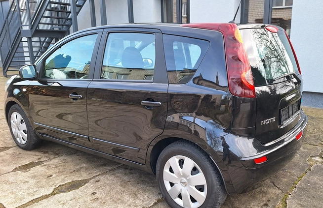 Nissan Note cena 12800 przebieg: 105700, rok produkcji 2010 z Wągrowiec małe 154